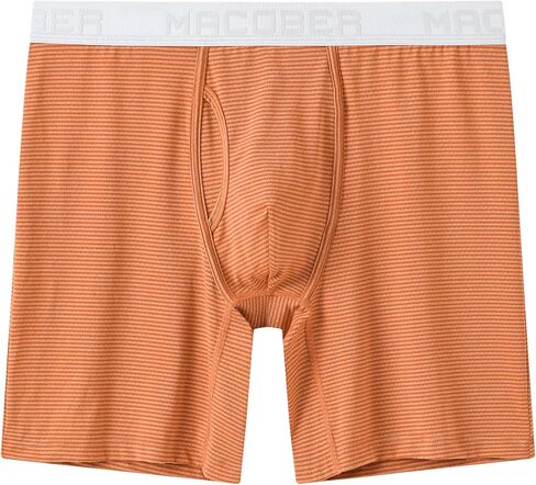 ZONBAILON Mens Underwear Stripe Moisture-Wicking Boxer Briefs in Kuwait