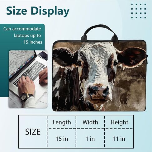 14 15 15.4 15.6 inch Laptop Sleeve Case Computer Bag, Laptop Carrying Cover Compatible for HP, Dell, Asus Notebook in Saudi Arabia