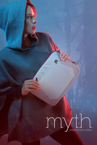 STM Myth Fleece-Lined Laptop Sleeve with Removable Strap 15-Inch - Slate Blue (stm-114-184P-02) in Kuwait