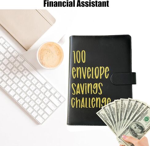 Money Saving Binder,Money Saving Planner,100 Envelope Savings Challenge,Easy and Funny Way to Save $5,050,Saving Budget Binder with Cash Envelopes(Pink) in Saudi Arabia
