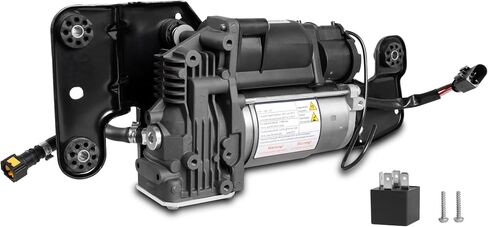 37206789938 37206799419 مضخة ضاغط التعليق الهوائي مع حامل + كتلة صمام متوافقة مع BMW X5 E70 X6 E71 E72 SAC 37206859714 in Kuwait