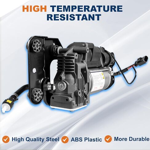 37206789938 37206799419 مضخة ضاغط التعليق الهوائي مع حامل + كتلة صمام متوافقة مع BMW X5 E70 X6 E71 E72 SAC 37206859714 in Kuwait