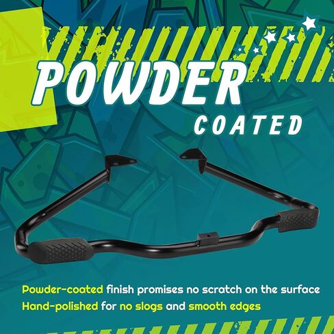 MoKitDora Dyna Engine Guard للطرق السريعة شارب تحطم بار 1.25 سم سمين لـ Harley Dyna Street Bob FXDB Fat Bob FXDF Low Rider FXDL Wide Glide FXDWG FXDC 2006-2017، كروم in Kuwait