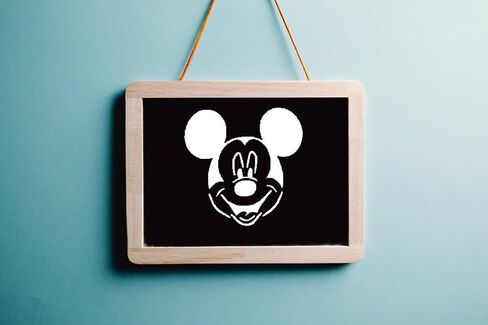 M Mouse Stencil 5.5x5.5 Inch Custom Cut - Ideal for Arts, Crafts, Scrapbooking, Painting, Wall Art, Reusable Stencil STENCILAIR in Saudi Arabia