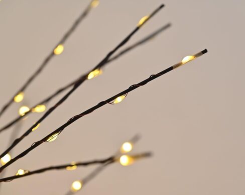 Snokip LED Warm Tree 6FT/736LED Warm White Fairy Lights, Lighted Trees for Indoor Outdoor Home Thanksgiving Christmas Holiday Decoration in Saudi Arabia