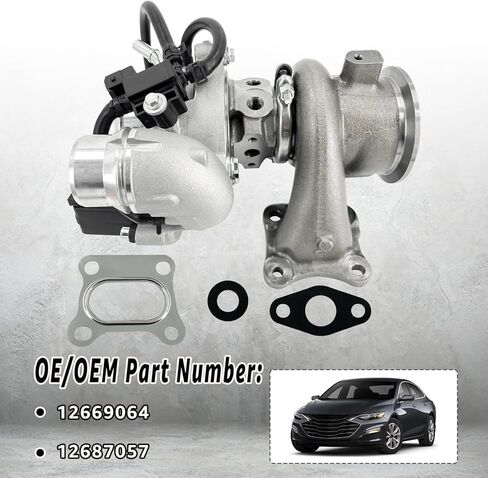 شاحن توربيني 12687057 لمحرك 2016-2023 تشيفي ماليبو 1.5L EcoTec يحل محل #12669064 in Kuwait