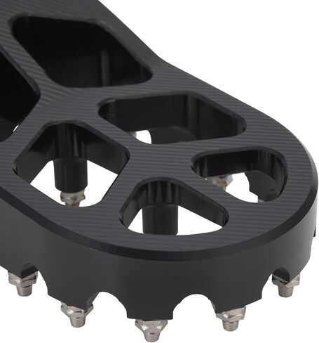 JFG RACING Motorcycle Foot Peg Pedal Footpeg Rest For WR250R 2008-2020, WR250X 2008-2011 Dirt Bike, BLACK in Saudi Arabia