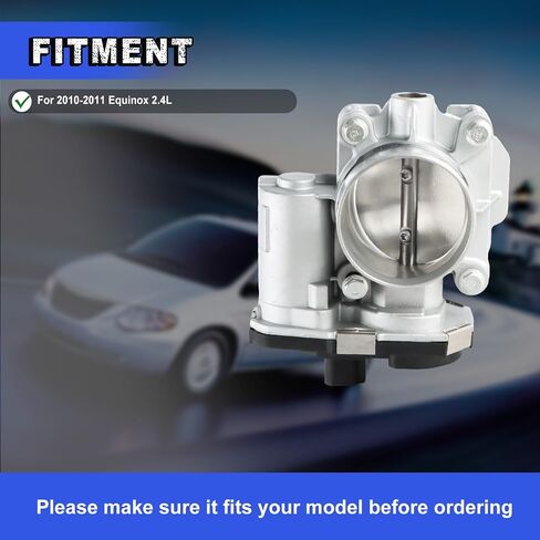 Throttle Body Assembly for 2010-2011 Equinox 2.4L Replaces 12607362 977-779 12616668 12631186 12694871 12615516 12607362 67-3014 217-3428 in Saudi Arabia