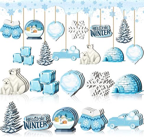 زينة شجرة عيد القديس باتريك، زخارف شامروك لعيد القديس باتريك، زخارف خشبية معلقة بأربعة برسيم أيرلندي لتزيين حائط شجرة عيد القديس باتريك (نمط جديد، 36 قطعة) in Kuwait