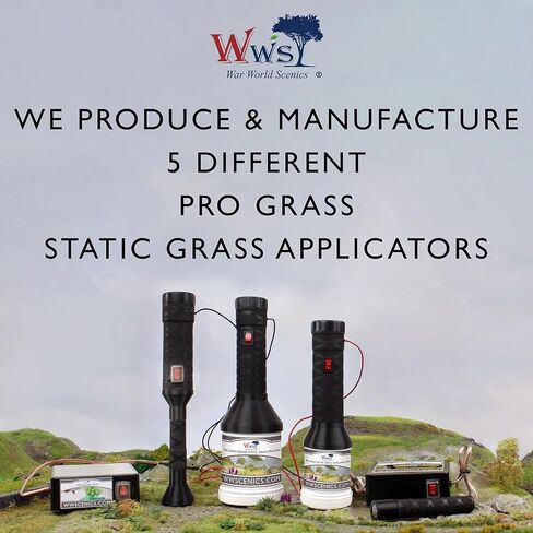 WWScenics | 1mm Spring Static Grass | 500ml Can | WSG1-008 | Realistic Model Scenery Material in Saudi Arabia