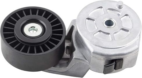 Belt Tensioner Assembly w/Pulley Fit For Dodge Ram 2500 3500 1994-2002, For Dodge D250 D350 W250 W350 1989 1990 1991 1992 1993 L6 5.9L Diesel Replace# 38157, 3912254, 4429254, 5017789AA in Saudi Arabia