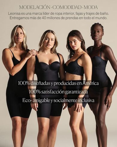 Leonisa Sculpting Body Shaper with Built-in Back Bra in Kuwait
