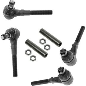 TRQ Front Tie Rod Set Compatible with 1997-2002 Ford Expedition 1997-2003 F-150 2004 F-150 Heritage 1997-1999 F-250 1998-2002 Lincoln Navigator