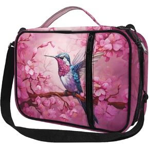Bible Bags and Totes for Women with Verse, Portable Multi-Functional Bible Study Supplies Kit for Women Girls, Large Bible Covers for Women with Shoulder Strap Handle, Blue and Pink