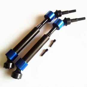 2pcs Hard Steel Splined CVD Driveshaft Axles for Traxxas 1/10 MAXX 8950
