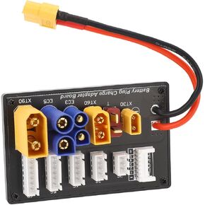 XT90 XT30 EC3 EC5 T XT60 Parallel Adapter Parallel Charging Board 6S Battery Parallel Charging Board Expansion Board for Most Chargers IMAX B8 A6 Battery Balance