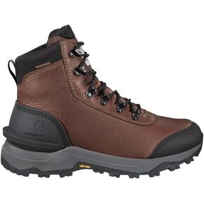 Carhartt FP6039-M10M Outdoor Hike Waterproof Insulated 6" Boot Red Brown 10M