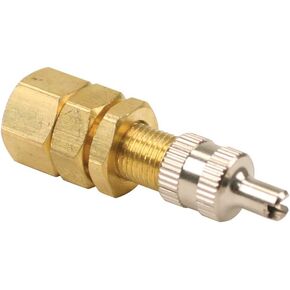 Viair 92839: Inflation Valve (for 1/4" Air Line Compression Fitting), Gold