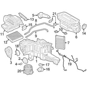 Ford FL3Z-18472-G Genuine Hose - Heater Water