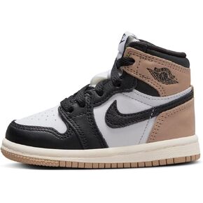 Jordan Toddler's 1 Retro High OG Black/Legend MD Brown-White (FD2598 021)