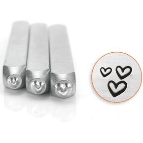 ImpressArt- Hearts Metal Stamp Pack