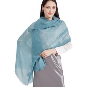 Buttery-soft Cashmere Wrap Lightweight Scarf Shawl Travel Stole for Wayfarer Extra Large 75"x35"