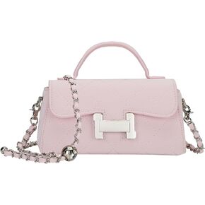 Small Crossbody Bag for Women, Purses for Women, Quilted Shoulder Bag with Pocket, Handbags with Removable Chain