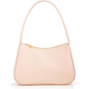 CHICECO Nylon Small Crescent Shoulder Bag Purse for Womem, Hobo Tote Handbag Mini Clutch Purse