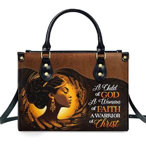 Leather Handbag For Black Women - Tote Bags For Women - Christmas Gifts - Birthday Gifts For Women - Purse For Women