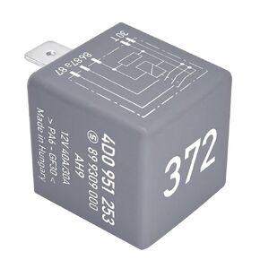 372 Fuel Pump Relay 4D0951253 – 12V Compatible with Audi A4 A6 A8 Quattro RS6 S4 S6 VW Passat – Automotive Relay for Fuel Pump Control