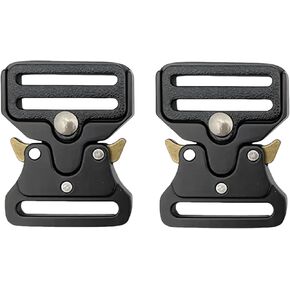 25/32/38/50mm Metal Buckle Tactical Belt, Quick Release Buckle for Buckle Replacement Alloy Wear-resistant Buckle