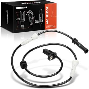 A-Premium ABS Wheel Speed Sensor Compatible with BMW Models - 530e 2020, 530i 540i 740i 2018-2020, 750i 2018-2019, 840i 840i Gran Coupe 2020 - Front Driver and Passenger Side, 2-PC Set