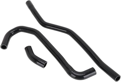 ATV Radiator Coolant Hoses Silicone for Raptor 700 700R YFM 700 700R 2006-2024 Black in Saudi Arabia