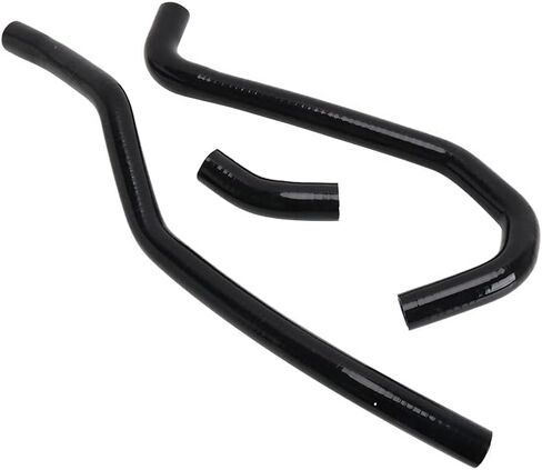 ATV Radiator Coolant Hoses Silicone for Raptor 700 700R YFM 700 700R 2006-2024 Black in Saudi Arabia