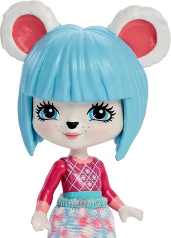 Enchantimals Secret Besties Tree Hut Playset with Small Doll House, Pawbry Polar Bear Doll (3.5-inch), 5 Nesting Animals & Accessory, Snow Valley Toy Collection in Saudi Arabia