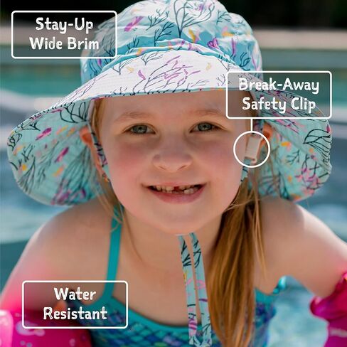 JAN & JUL Adjustable Water Resistant 50+ UPF Bucket Sun-Hat for Toddlers and Kids in Saudi Arabia