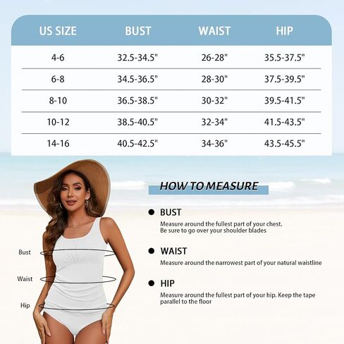 Century Star Ribbed Ruched Two Piece Tankini Swimsuits for Women 2024 Tummy Control Bathing Suit with Shorts Swimwear in Saudi Arabia