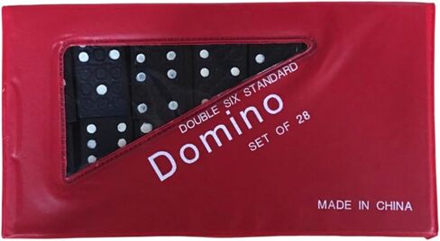 Mini Wood Domino Set - Wooden Dominoes in Travel Case in Saudi Arabia