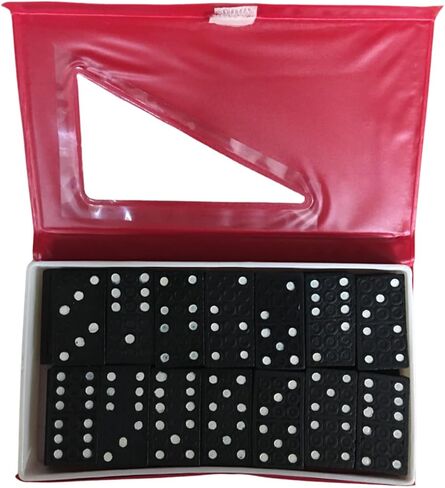 Mini Wood Domino Set - Wooden Dominoes in Travel Case in Saudi Arabia