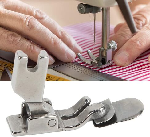 Estink Lower Folded Presser Foot Stainless Steel Flat Seamer Rolled Hem Machine Zipper Presser Foot General Sewing Machine for Industrial Flat Cars in Saudi Arabia