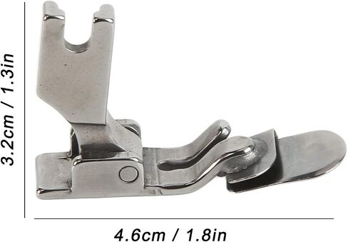 Estink Lower Folded Presser Foot Stainless Steel Flat Seamer Rolled Hem Machine Zipper Presser Foot General Sewing Machine for Industrial Flat Cars in Saudi Arabia