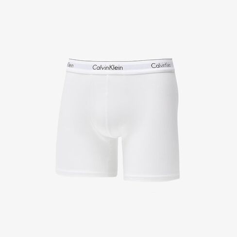 سروال بوكسر رجالي من Calvin Klein مصنوع من القطن القابل للتمدد مكون من 3 قطع، رمادي منقط/أسود/أبيض، مقاس متوسط in Saudi Arabia