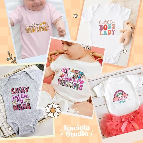 Kaciola 30 Sheets Baby Shower Games Iron on Transfers, Animal DTF Transfers Ready to Press Baby Bodysuit Making Stickers Iron on Decals for T Shirts Hoodie DIY Crafts (Animal) in Kuwait