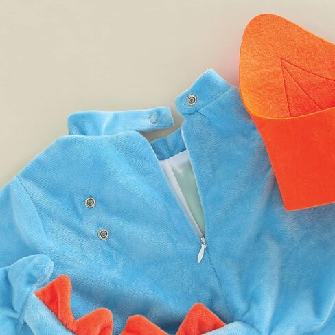 Baby Halloween Costumes Toddler Boys Cartoon Dinosaur/Lobster Costumes Newborn Cosplay Party Fancy Dress Up in Kuwait