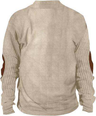 Ymosrh Men's Sweatshirt European Size Outdoor Casual Standing Collar Long-Sleeved Sweater Crewneck Sweatshirts, S-5XL in Saudi Arabia