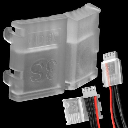 20Pcs 3S JST-XH AB Clip Buckle Lipo Balance Plug Protector for RC Car FPV Boat LiPo Battery Balance Plug Extension Cable (3S 11.1V) in Saudi Arabia