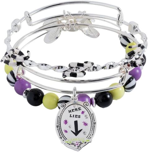 Alex and Ani Beetlejuice Beetlejuice® Charm Bangle in Saudi Arabia