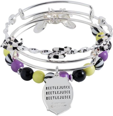 Alex and Ani Beetlejuice Beetlejuice® Charm Bangle in Saudi Arabia