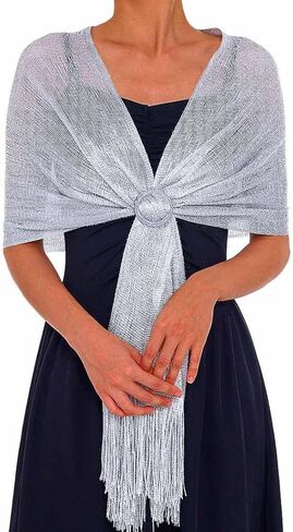 CanB Women Shawls and Wraps Dressy Shawls and Wraps for for Evening Dresses Party Wedding Bride (With Buckle) in Kuwait