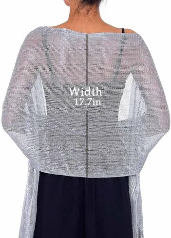 CanB Women Shawls and Wraps Dressy Shawls and Wraps for for Evening Dresses Party Wedding Bride (With Buckle) in Kuwait